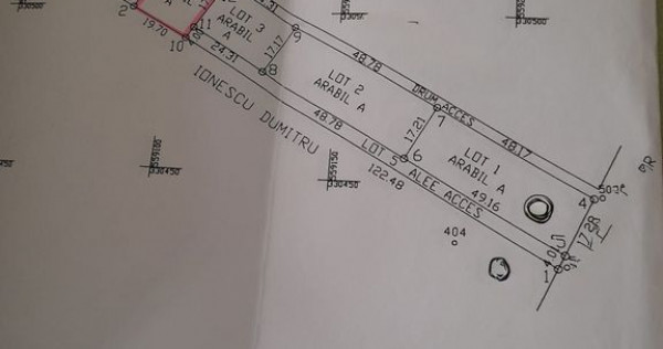 Berceni teren 3000 mp cu construcție pe el