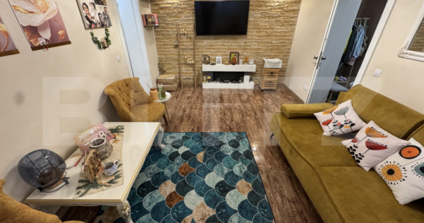 Apartament 3 camere, 60 mp, zona Splai Bahlui