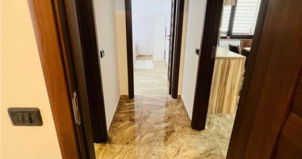 Apartament 3 camere decomandat, mobilat, utilat modern, zon