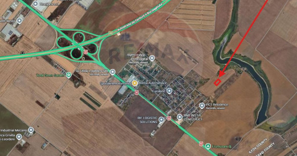 Teren 558 mp -de vanzare- Allegria Residence Popesti Leor...