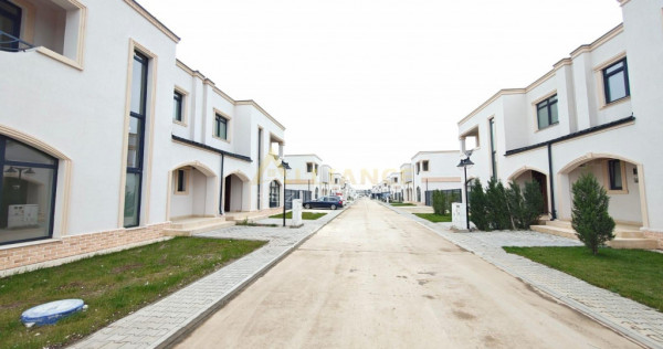 Duplex - 5 camere - 3 bai - la intrare in comuna Berceni