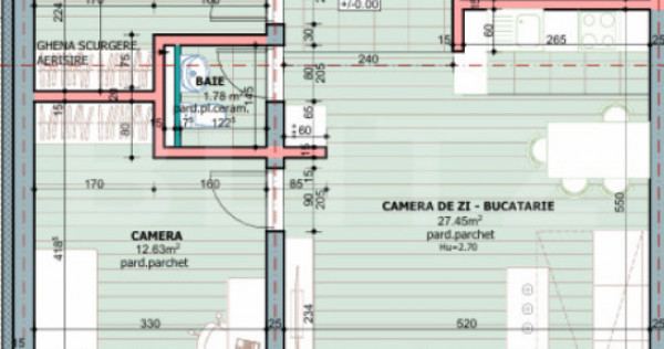 Apartament cu 3 camere, bloc nou, zona Tudor