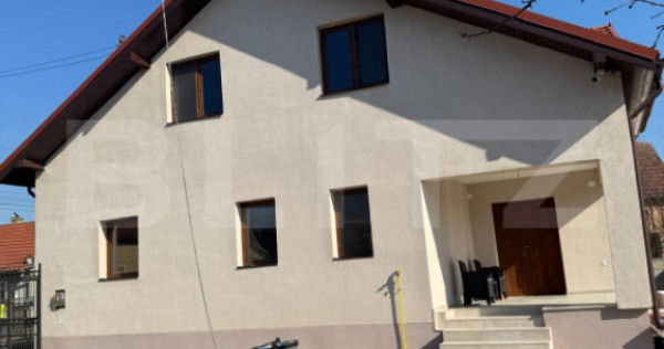 Casă premium P+M, 300 mp utili, teren 3200 mp, complet reno