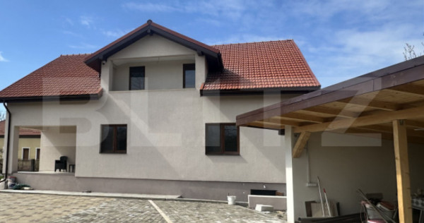 Casă premium P+M, 300 mp utili, teren 3200 mp, complet reno