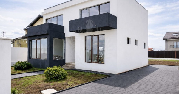 Casa moderna, curte 500 mp, finisaje premium, Cartier