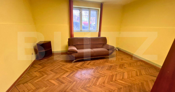 Apartament 65 mp, cabinet/birou, zona centrală