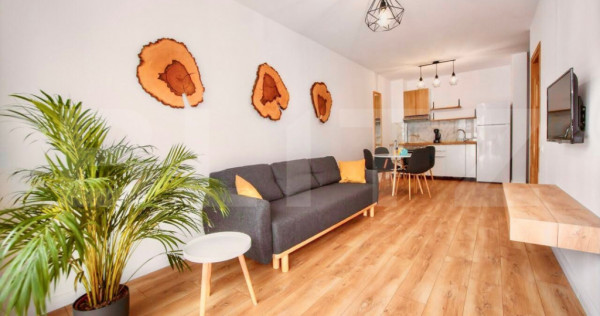 Apartament 2 camere modern, &icirc;ncălzire &icirc;n pardoseală, loc