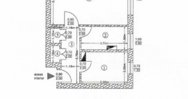 Spațiu comercial stradal de v&acirc;nzare &ndash; 49,3 mp, Podu Roș