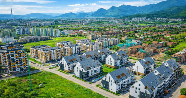 Nou rezidential, regim vila, cu 32 mp terasa, parcare subter