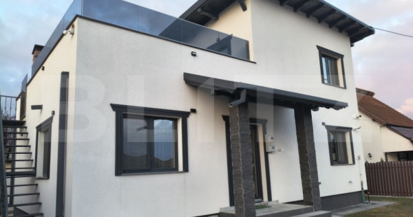 ???? Casă modernă S&acirc;npetru, centru | 350 mp teren | compl