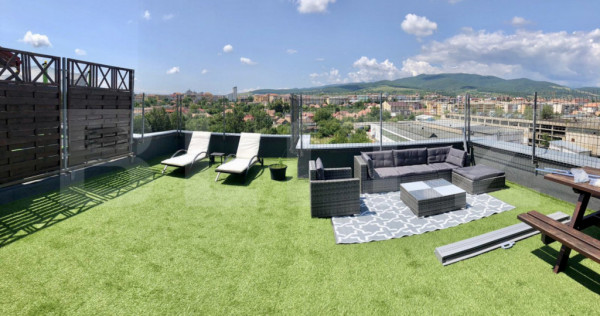 Penthouse cu scara interioara, 85 mp utili, 3 camere, 2 Tera