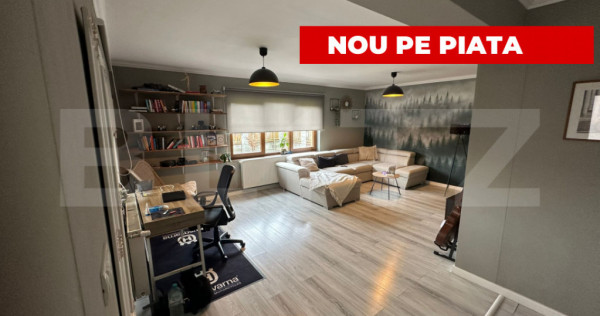 Casa individuala 4 camere 120mp+60mp terasa 1200mp teren Buc