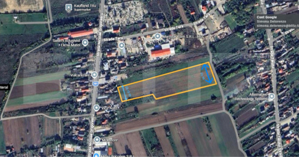 ???? Teren intravilan 19.650 mp, 65 ml deschidere &ndash; 3 acce
