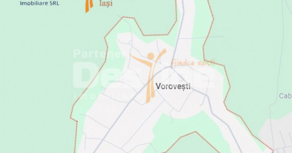 Teren intravilan 1550mp , Vorovesti-Miroslava