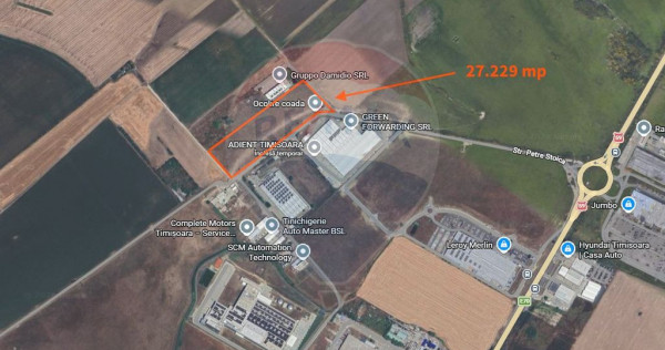 Teren parcelat 27.299mp Timisoara / Zona Sagului