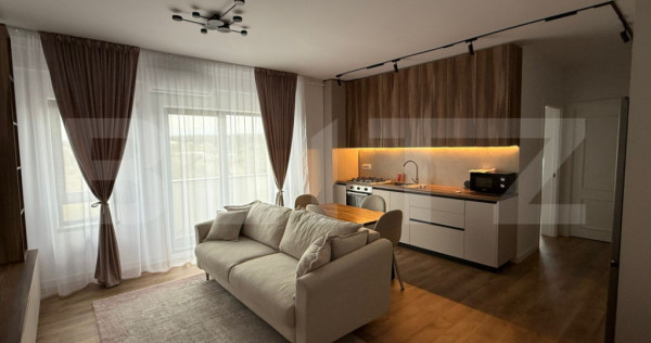 Apartamen 2 camere, 55 mp utili, zona OMV-Panoramic