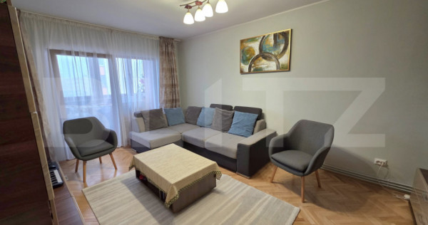 Apartament 3 camere, decomandat, balcon, parcare, zona Calva