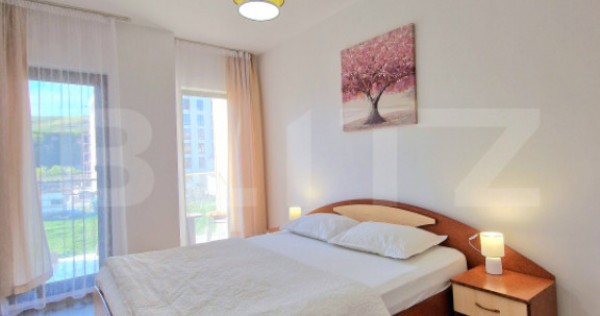 Apartament nou cu 2 camere, etajul 1, 53 mp, parcare, Tiner