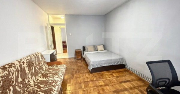 Apartament 2 camere, 40 mp, etaj 1, decomandat - Tractorul