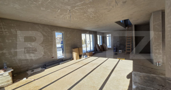 Casă individuala moderna, 5 camere, 800mp teren, panoramă
