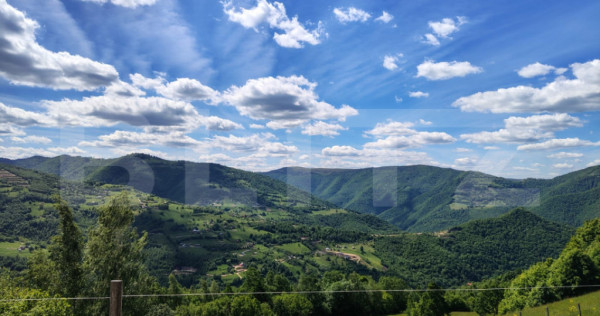 Cabană din lemn masiv, 100 mp utili, teren 3000 mp, Someșu