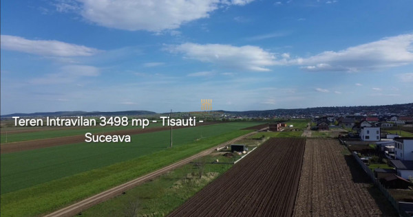&nbsp;Teren Intravilan 3498 mp Tisauti Suceava 0727817187