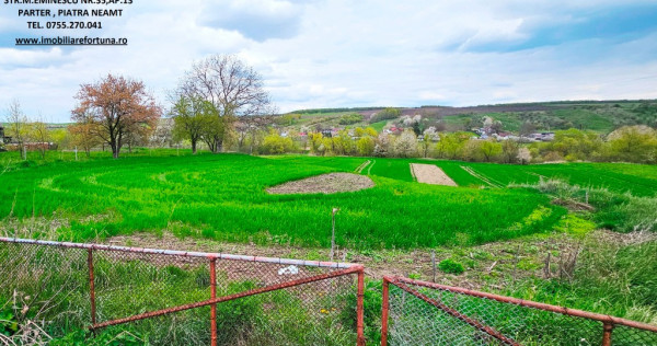 Teren intravilan 3550 mp,cadru natural pitoresc,apa si padure-Negresti