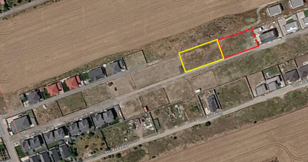 Domnesti Fortului | Teren constructii intravilan 606 MP