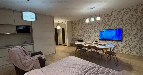 Garsoniera tip studio - zona Poiana Brasov