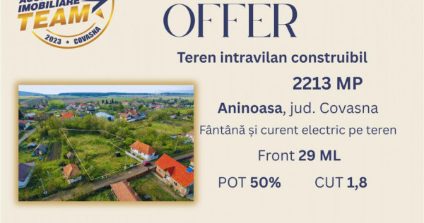 Teren cu proiect aprobat si utilitati:start ideal pentru cas
