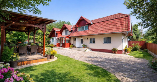 Casa primitoare in decor valoros, rodnic teren de 850mp, Ili