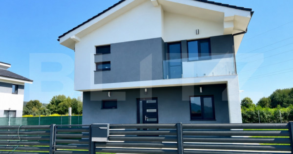 Casă nouă, modernă, 120 mp utili, teren 500 mp &ndash; zona S