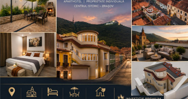 Aparthotel elegant, potential ridicat, ultracentral, Brasov