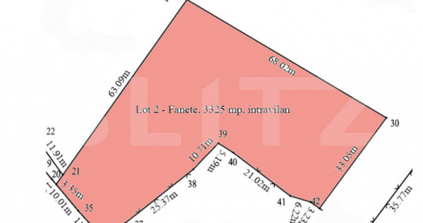 Teren ideal investitie, 3325 mp, utilitati la front, zona Da