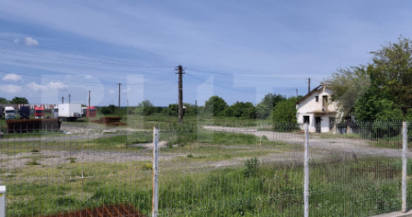 Teren la DN &ndash; 40.000 mp, intravilan, toate utilitățile,