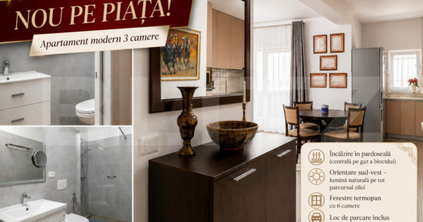 Apartament 3 camere | Premium | Tractorul | Mobilat & Utilat