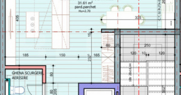 Apartament 1 camera, 40.49 mp, zona Tudor