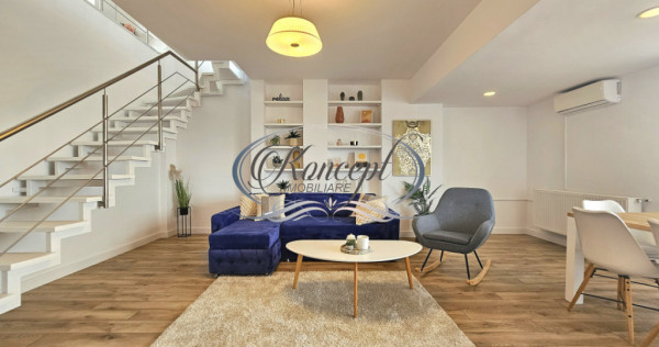 Apartament premium pe 2 niveluri cu parcare subterana, Buna