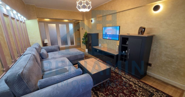 4 camere - etaj 1 - 94mp -mobilat-utilat- centrala - parc...