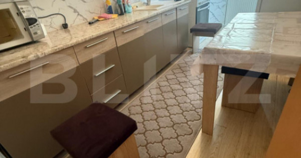 Apartament zona linistita, 2 camere, decomandat, centrala pr
