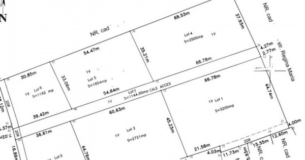Teren de v&acirc;nzare, 14441 mp, zona Barnova &ndash; Strada Regina