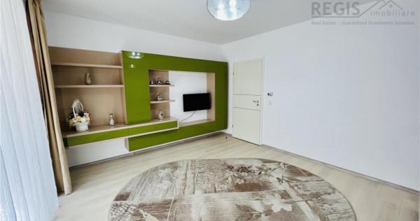 Apartament spatios de 2 camere cu gradina, parcare boxa