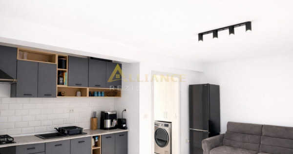 Apartament 2 camere, 46 mp utili, mobilat #537;i utilat comp