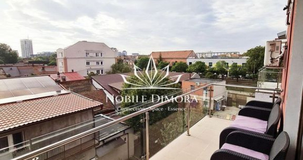 Apartament spatios cu 2 camere si terasa la ultimul nivel...