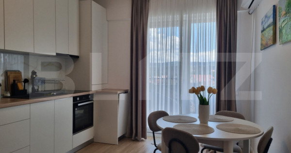Apartament la cheie! 2 camere, 40 mp, priveliste panoramică