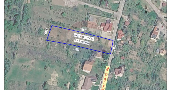 De v&acirc;nzare teren intravilan 1,765mp Oradea / Strada Podg...
