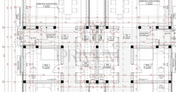Duplex despartit prin C.T. - canalizare - teren generos