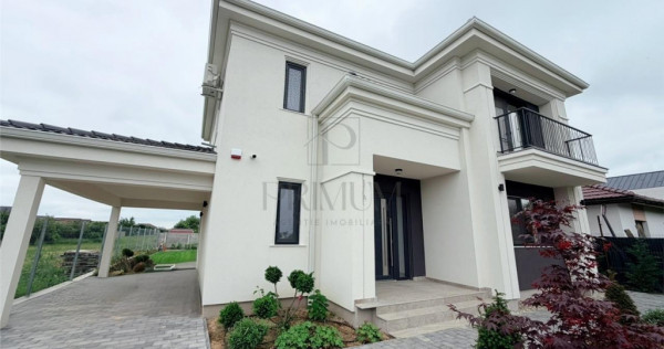 CASA INDIVIDUALA PREMIUM - CURTE AMENAJATA - SISTEM VIDEO