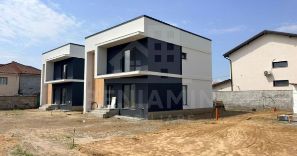 Vanzare 3 vile individuale noi cu design contemporan si t...