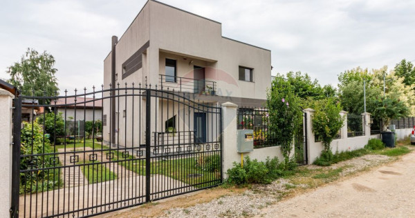 Casă gata de mutat, 5 cam, teren 507mp, stradă privata,...